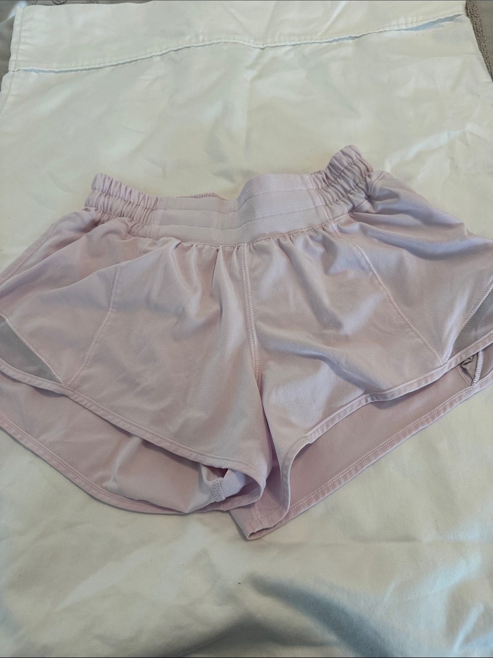 lululemon athletica Light Lavender Layered Athletic Shorts